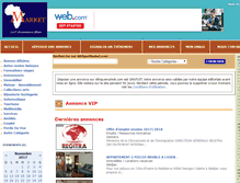 Tablet Screenshot of afriquemarket.com